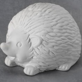 Ceramic Bisque Tiny Tot Hedgehog - Case of 6 Ceramic Bisque Tiny Tot Hedgehog - Case of 6