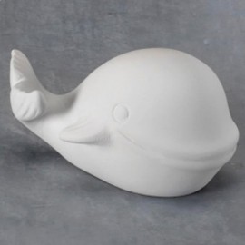 Ceramic Bisque Tiny Tot Baby Baluga - Case of 6 Ceramic Bisque Tiny Tot Baby Baluga - Case of 6