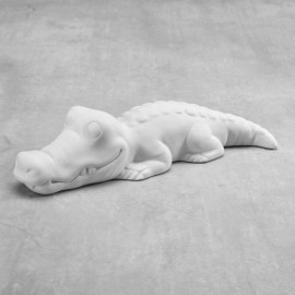 Ceramic Bisque Tiny Tot Gator - Case of 6 Ceramic Bisque Tiny Tot Gator - Case of 6