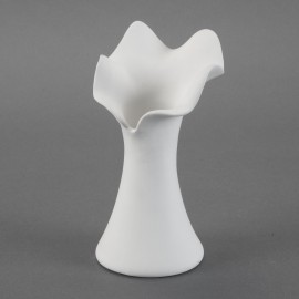Ceramic Bisque Med. Free Form Vase Ceramic Bisque Med. Free Form Vase
