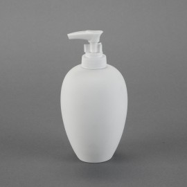 Ceramic Bisque Classic Soap Dispenser - Case of 6 Ceramic Bisque Classic Soap Dispenser - Case of 6