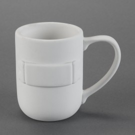 Ceramic Bisque Banner Mug Ceramic Bisque Banner Mug