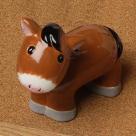 Ceramic Bisque Tiny Tot Derby- Case of 6 Ceramic Bisque Tiny Tot Derby- Case of 6