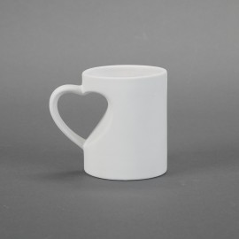 Medium Heart Mug- Case of 12 Medium Heart Mug- Case of 12