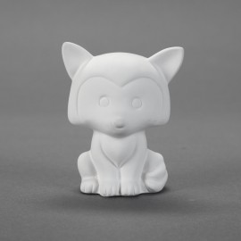 Ceramic Bisque Tiny Tot Fox- Case of 6 Ceramic Bisque Tiny Tot Fox- Case of 6
