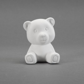 Ceramic Bisque Tiny Tot Ted- Case of 6 Ceramic Bisque Tiny Tot Ted- Case of 6