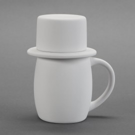 Bisque Traditional Sq. Handle Mug from Chesapeake Ceramics — Chesapeake  Ceramics