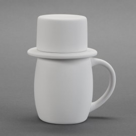 Hat Hot Chocolate Mug- Case of 6 Hat Hot Chocolate Mug- Case of 6