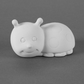 Ceramic Bisque Tiny Tot SCARLET THE LADY BUG Ceramic Bisque Tiny Tot SCARLET THE LADY BUG