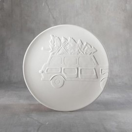 STATION WAGON CHRISTMAS PLATE - Case of 6 STATION WAGON CHRISTMAS PLATE - Case of 6