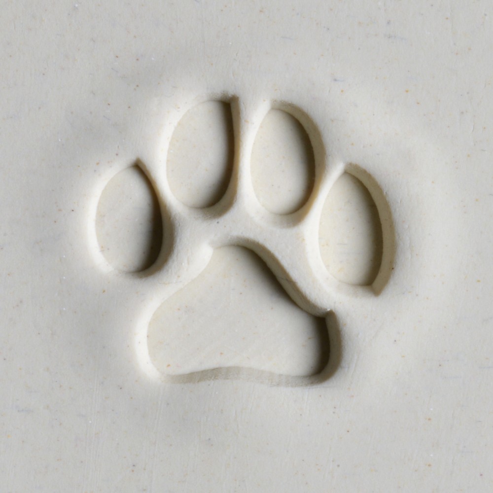Paw Print- Stamp – Vermont Pottery Works