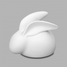 Ceramic Bisque Hareball Baby Bunny- Case of 6 Ceramic Bisque Hareball Baby Bunny- Case of 6