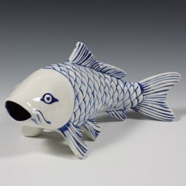 Ceramic Bisque Koi Fish