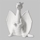 Ceramic Bisque Dragon Bank