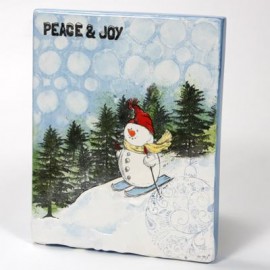 Ceramic Bisque Clay Canvas Tile