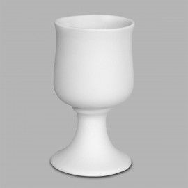 Ceramic Bisque Kiddush Cup- Case of 6