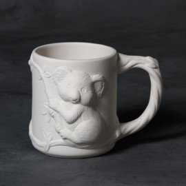 Ceramic Bisque Koala Mug - Case of 6