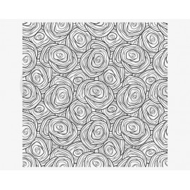 Continuous Swirls Designer Silk Screen