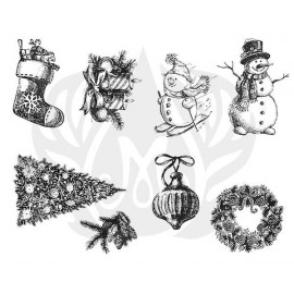 Winter Holiday - Designer Silk Screen