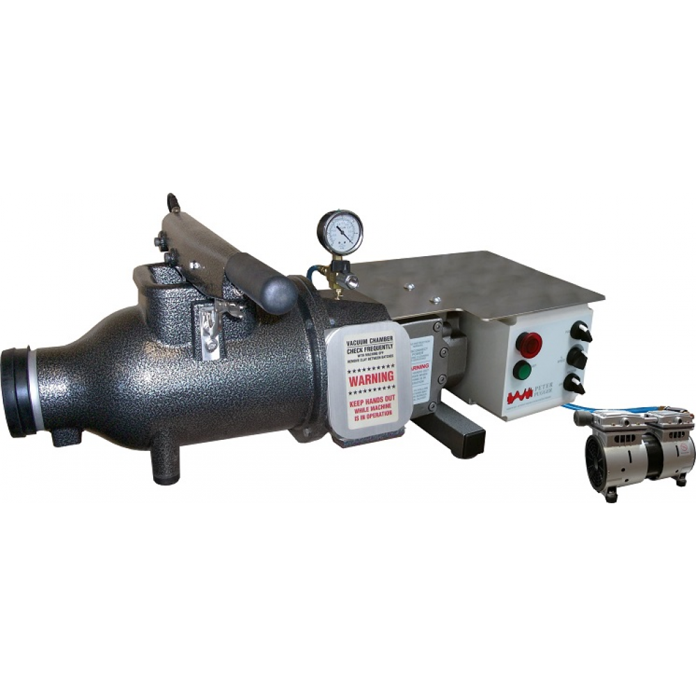 VPM-7SS Power Wedger Peter Pugger Stainless Steel Pug Mill VPM-7SS Power Wedger Peter Pugger Stainless Steel Pug Mill