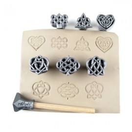 Celtic Hearts Stamp Set #2 by Spectrum Celtic Hearts Stamp Set #2 by Spectrum