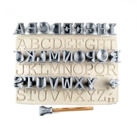 Courier Alphabet Set 1 inch by Spectrum Courier Alphabet Set 1 inch by Spectrum