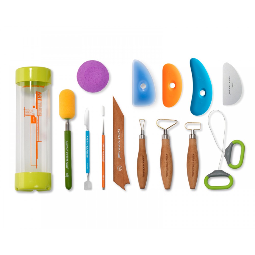 Clay Essential Tool Kit (14 Pieces)