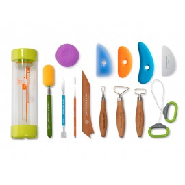 Clay Essential Tool Kit (14 Pieces) Clay Essential Tool Kit (14 Pieces)