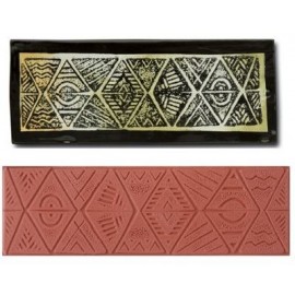Mirrored Triangles Stamp Mirrored Triangles Stamp