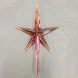 Lg. Pointed Aurora Purple Star 