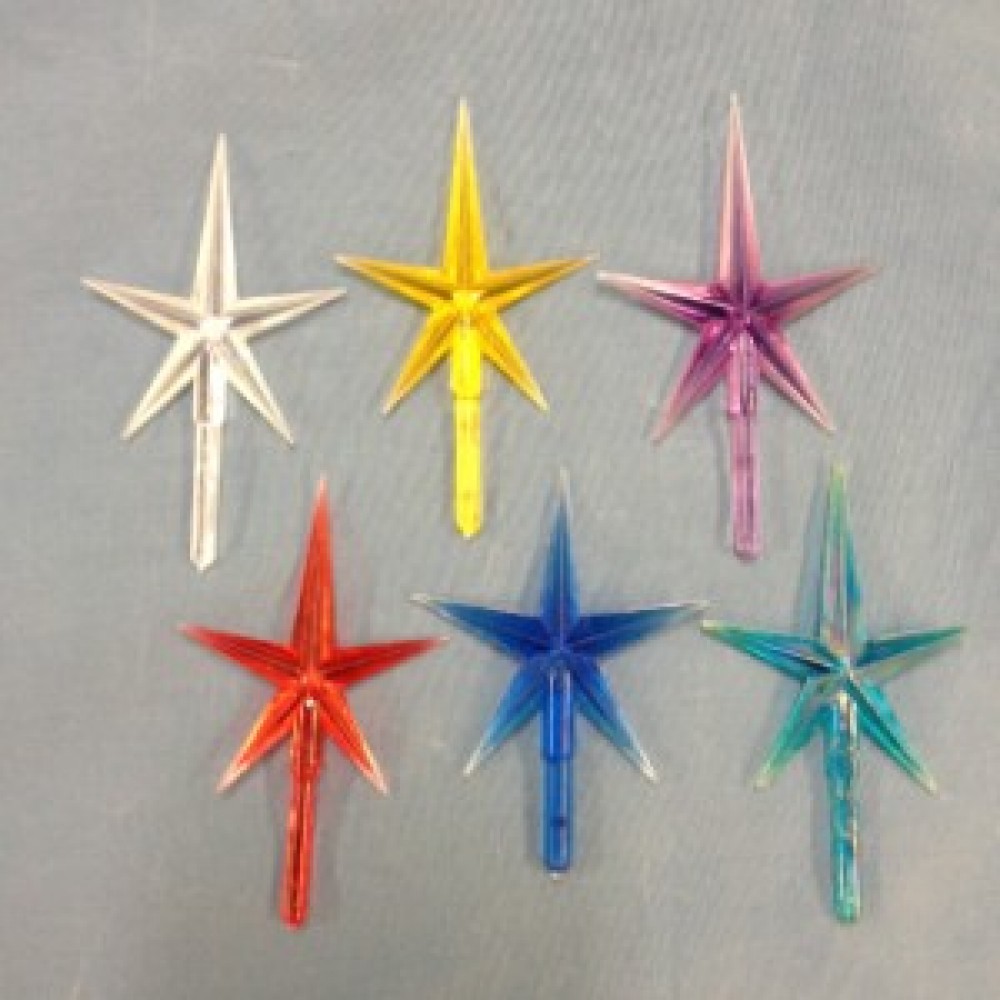 Med. Pointed Clear Star 