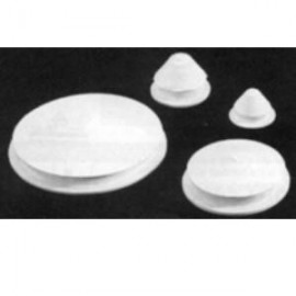 1 White Rubber Stopper