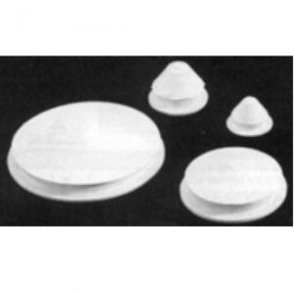 2 inch White Rubber Stopper