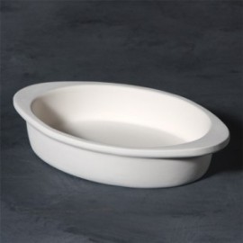 Au Gratin Dish - Case of 6 - Stoneware Bisque